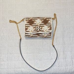 Tory Burch Woven Chain Purse